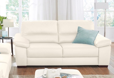CALIA ITALIA, CALIA ITALIA 2-Sitzer »Gaia«, in zwei Lederqualitäten, CALIA ITALIA 2-Sitzer »Gaia, hochwertiges Ledersofa mit erstklassigem Sitzkomfort«, edles Design, in zwei hochwertigen Lederqualitäten