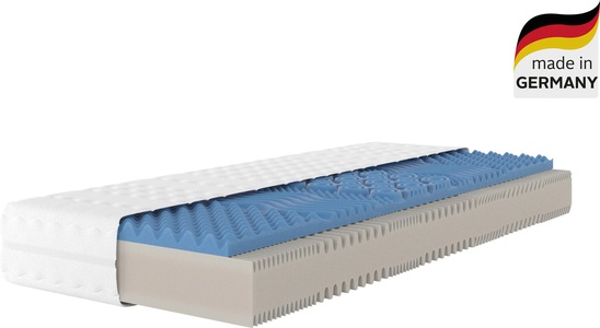 GOODproduct, GOODproduct Komfortschaummatratze »Ellita«, 23 cm cm hoch, Raumgewicht: 30 kg/m³, (1 St.), Matratze aus Oceanplastik, 90x200 cm und weitere Grössen erhältlich, 