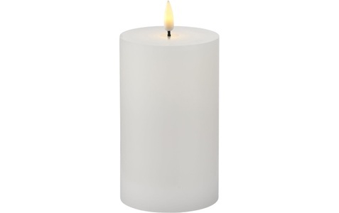 Sirius, Sirius - LED-Kerze Sille 7.5 cm x 12.5 cm, Weiss, Sirius LED-Kerze »LED-Kerze Sille, aufladbar, Weiss«