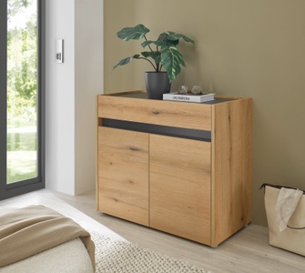 INOSIGN Kommode »GiRON/CiTY, Schrank in vier Farben, modernes Sideboard, Kommode«, viel Stauraum, Schublade, 80 cm breit