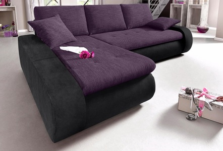 TRENDMANUFAKTUR, TRENDMANUFAKTUR Ecksofa, wahlweise XL oder XXL, TRENDMANUFAKTUR Ecksofa »Indie, L-Form«, wahlweise XL oder XXL