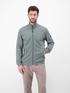 LERROS Sweatjacke mit Stehkragen