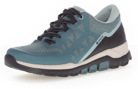 Gabor, - Synthetik Wandersneaker Damen Blau 39, 