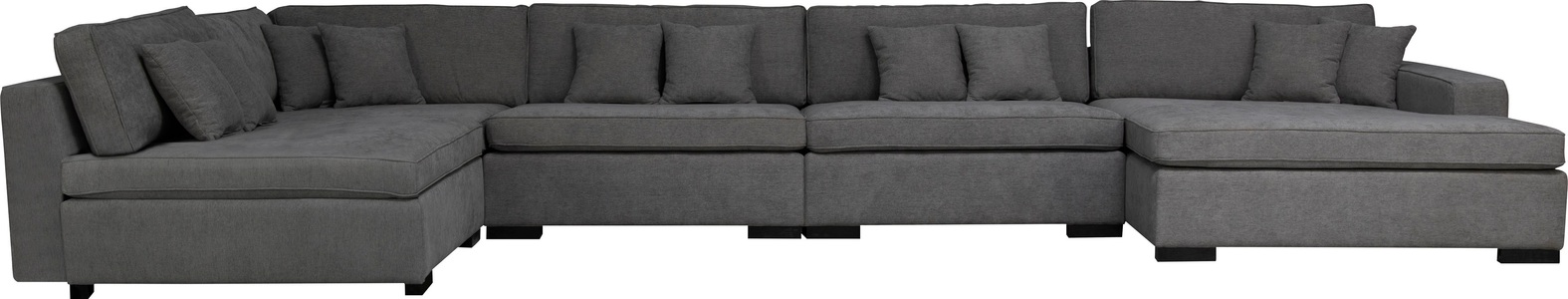 Guido Maria Kretschmer Home&Living, Guido Maria Kretschmer Home&Living Wohnlandschaft »Skara XXL«, Lounge-Sofa XXL mit Federkern-Polsterung, in vielen Bezugsvarianten, auch recycelt, Home affaire Wohnlandschaft »Skara XXL U-Form« Lounge-Sofa XXL mit Federkern-Polsterung, in vielen Bezugsvarianten