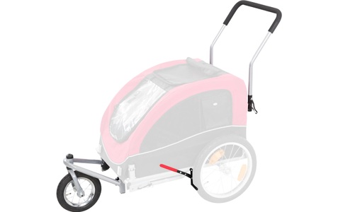 Trixie, Trixie Jogger-Umbausatz für Fahrradanhänger, TRIXIE Tiertransportbox »Jogger-Frontrad für Fahrrad-Anhänger«