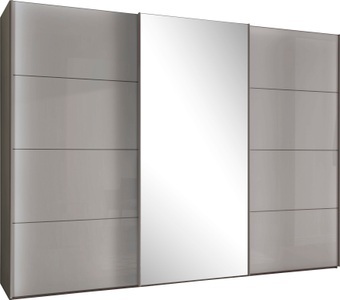Wiemann, WIEMANN Schwebetürenschrank »Kos«, mit Spiegeltür und Schattenfuge, WIEMANN Schwebetürenschrank »Kos«, mit Spiegeltür und Schattenfuge