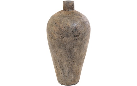 House Nordic - Blumentopf Corvo Terracotta 32x60 cm - Braun