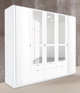 priess, priess Kleiderschrank, mit gerundeten Elementen auf den Aussentüren, priess Kleiderschrank, mit gerundeten Elementen auf den Aussentüren