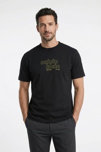 CALVIN KLEIN JEANS, Calvin Klein Jeans T-Shirt "CALVIN KLEIN GRAP" Regular fit mit Markenprint