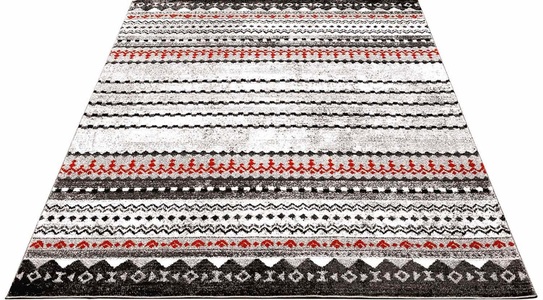 Carpet City, Teppich, »Moda 1136«, Carpet City, rechteckig, Höhe 11 mm, maschinell gewebt, Carpet City Teppich »Moda 1136«, rechteckig, 11 mm Höhe, Läufer, Kurzflor, Wohnzimmer