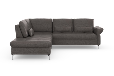 INOSIGN, INOSIGN Ecksofa »Palm Beach«, Federkern, mit Sitztiefenverstellung, wahlweise mit Bettfunktion, Bettkasten und Armteilverstellung, INOSIGN Ecksofa »Palm Beach L-Form«, Federkern, mit Sitztiefenverstellung, wahlweise mit Bettfunktion
