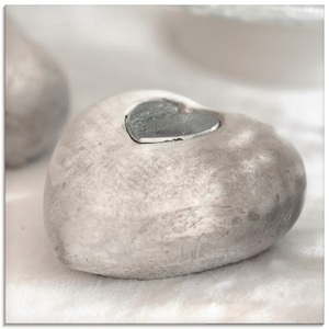 Artland Glasbild »Herzen«