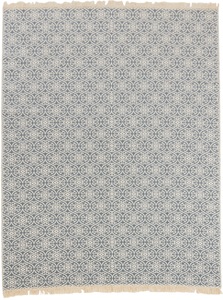 done.®, done.® Teppich »FLORENZ«, rechteckig, 8 mm Höhe, Flachgewebe, Ornamente, mit Fransen, waschbar, ideal im Wohnzimmer & Schlafzimmer, done.® Teppich »FLORENZ«, rechteckig, 8 mm Höhe, Flachgewebe, Ornamente, mit Fransen, waschbar