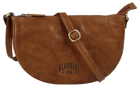 Klondike 1896, Klondike 1896 Umhängetasche, (1 tlg.), echt Leder, Klondike 1896 Umhängetasche, echt Leder