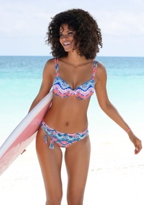 Venice Beach, VENICE BEACH Bikini Oberteil Damen, Venice Beach Bügel-Bikini-Top »Face«, mit herausnehmbaren Cups