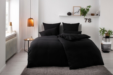 my home Bettwäsche »Desner«, Premium Qualität, 100 % Polyester, sehr weich, uni, ab 135x200 cm