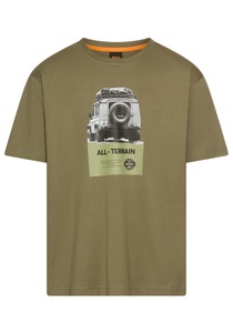 BOSS ORANGE T-Shirt »Te Wagon«, mit coolem Fotodruck