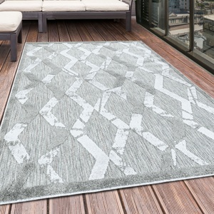 Ayyildiz Teppiche, Ayyildiz Teppiche Teppich, rechteckig, 8 mm Höhe, Flachflor mit Hoch-Tief-Struktur, In-und Outdoor geeignet, Ayyildiz Teppiche Teppich »BAHAMA 5158,AYYILDIZ TEPPICHE,BAHA«, rechteckig, 8 mm Höhe, Flachflor mit Hoch-Tief-Struktur, In-und Outdoor geeignet