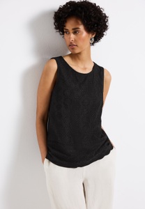 STREET ONE Shirttop, mit Zierstickerei