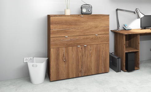 borchardt Möbel Sekretär »Dolly« platzsparend, Home-Office-Schreibtisch, Breite 110 cm, Made in Germany