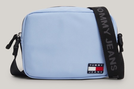 TOMMY JEANS, Tommy Jeans Umhängetasche »TJW ESSENTIAL DAILY CROSSOVER«, im praktischen Format, Tommy Jeans Umhängetasche »TJW ESSENTIAL DAILY CROSSOVER«, Handtasche Damen Tasche Damen Schultertasche Recycelte Materialien