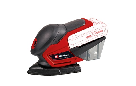 Einhell, Einhell TE-OS 18/150 Li-Solo Multischleifer, Einhell Akku-Multischleifer »TE-OS 18/150 Li Solo«, Schleifpapiergrösse (Kletthaftung): 150 x 150 x 100 mm