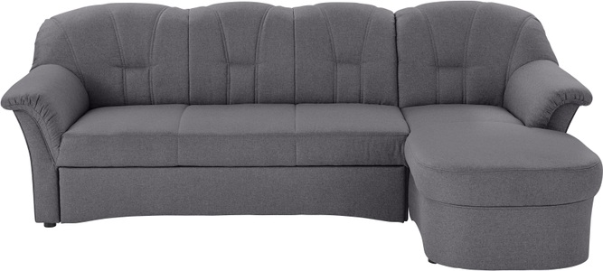 DOMO collection, DOMO collection Ecksofa, DOMO collection Ecksofa Papenburg L-Form, in grosser Farbvielfalt, wahlweise mit Bettfunktion