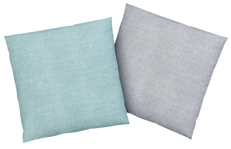 Bruno Banani, Bruno Banani Kissenbezüge »Merlin Wendeoptik, unifarben, 2 Stück, Melangeoptik, Material: 100% Baumwolle, Kissenhülle in Grösse 40x40 cm, auch als Kopfkissenbezug, mit Reissverschluss, natürliche Optik, Kopfkissenbezug, Kissenhülle«, (2 St.), 