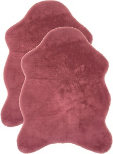 Astra, ASTRA Teppich »Elda«, rechteckig, Dekofell im 2 er Set, kuschelweich, Wohnzimmer, Kinderzimmer, ASTRA Teppich »Elda«, rechteckig, 13 mm Höhe, Dekofell im 2 er Set, kuschelweich, Wohnzimmer, Kinderzimmer