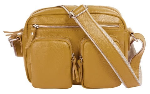 SAMANTHA LOOK, Samantha Look Umhängetasche, Samantha Look Umhängetasche, echt Leder, Made in Italy