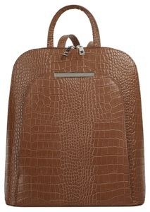 CLUTY, Cluty Cityrucksack, echt Leder, Made in Italy, Cluty Cityrucksack, echt Leder, Made in Italy