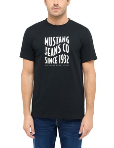 MUSTANG Kurzarmshirt »Style Austin«, mit Logo-Print