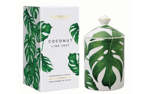 Stoneglow, Stoneglow Duftkerze Coconut & Lime, 