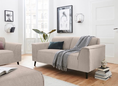 DOMO collection, DOMO collection 2-Sitzer, DOMO collection 2-Sitzer »Amora«, inklusive komfortablem Federkern