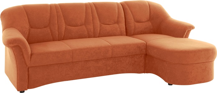 DOMO collection, DOMO collection Ecksofa, DOMO collection Ecksofa »Sarafina L-Form«, wahlweise mit Bettfunktion, optional mit Federkern
