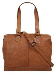 SPIKES & SPARROW, Spikes & Sparrow Shopper »LAPTOP SHOULDERBAG«, Spikes & Sparrow Shopper »LAPTOP SHOULDERBAG«, echt Leder