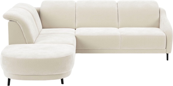 sit&more Ecksofa »Blues L-Form« wahlweise mit Klapptisch und USB