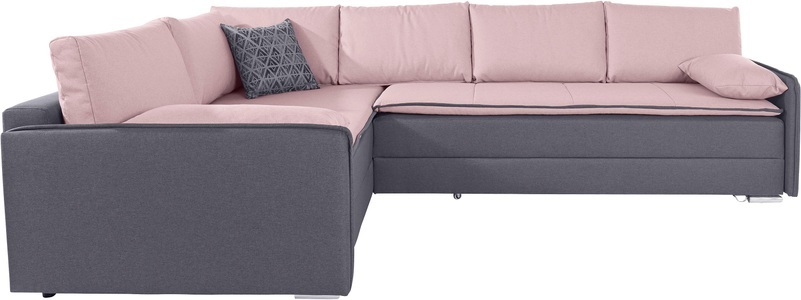 INOSIGN, INOSIGN Ecksofa »Dream«, mit Federkern, mit Bettfunktion und Bettkasten, INOSIGN Ecksofa »Dream L-Form«, mit Federkern, mit Bettfunktion und Bettkasten