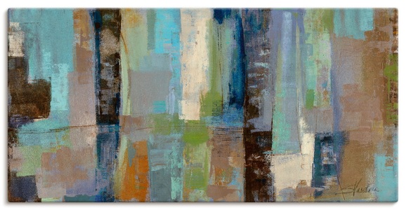 Artland, Artland Wandbild »Dachfenster«, Artland Wandbild »Dachfenster«, Muster, (1 St.), als Leinwandbild, Wandaufkleber in verschied. Grössen