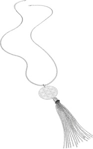 Lascana, LASCANA Lange Kette, LASCANA Lange Kette, mit Ornament und Tassel, Kette mit Anhänger, Halsschmuck