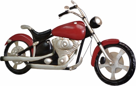 HOME AFFAIRE, Home affaire Wanddekoration, HOFMANN LIVING AND MORE Wanddekoobjekt »Chopper«, Wanddeko, aus Metall