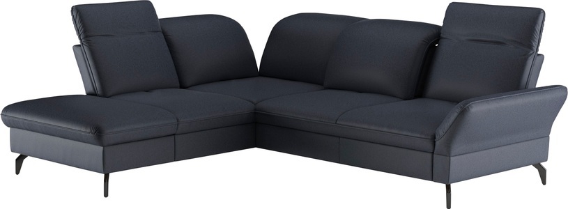 SIT&MORE, sit&more Ecksofa »Leandro L-Form«, Wahlweise mit Bett-, Kopfteil - und Armlehnfunktion, sowie Stauraum, sit&more Ecksofa »Leandro L-Form«, Wahlweise mit Bett-, Kopfteil - und Armlehnfunktion, sowie Stauraum