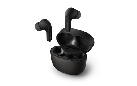Philips, Philips wireless In-Ear-Kopfhörer »Wireless In-Ear-Kopfhö«, Philips - 2000 series TAT2206BK00 Kopfhörer & Headset True Wireless Stereo (TWS) im Ohr AnrufeMusik Bluetooth Schwarz, Schwarz