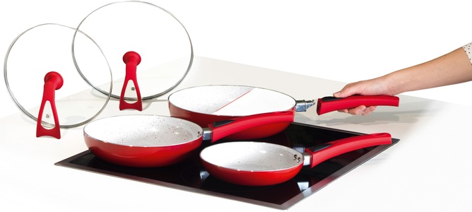 MediaShop, DuoMagic 2 Premium 5tlg. Pfannenset, Duo 2 Magic ® Premium Pfannen-Set