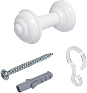 LIEDECO, Raffhalter Liedeco, passend für Gardinen Vorhänge, Liedeco Raffhalter, (1 St.), Schalhalter 7 cm
