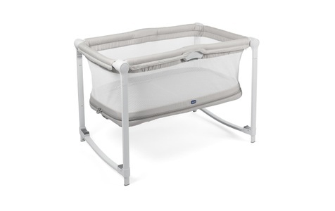 CHICCO, CHICCO Beistellbett Zip & Go 2019 glacial, CHICCO® 2-in-1-Reisebett Zip & Go grau