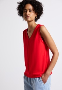 STREET ONE Shirttop, mit Häkel Details