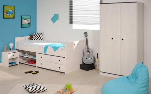 Parisot Jugendzimmer-Set »Smoozy«, (Set, 3 St.)