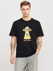 Jack & Jones T-Shirt »JORANATOMY SKULL TEE SS CREW NECK LN«