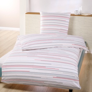 Dyckhoff, Dyckhoff Bettwäsche »Nadelstreifen«, (2 tlg.), aus Weichfrottier, Dyckhoff Bettwäsche »Nadelstreifen«, aus Weichfrottier